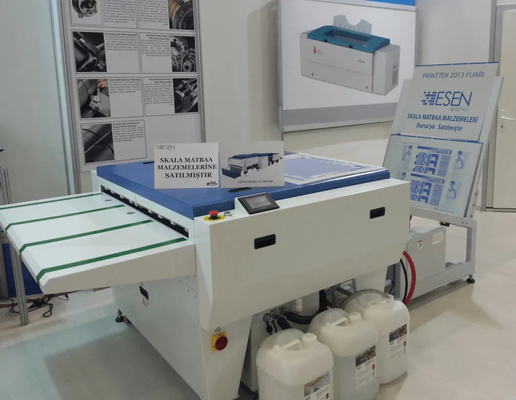 Máquina de desarrollo de placas de impresión offset de ahorro de energía Procesador de placas CTP