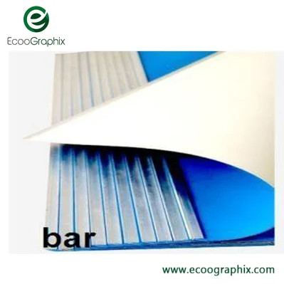 Cubierta de goma de alta calidad de 3 capas de espesor 1,97/1,70 mm para impresión offset