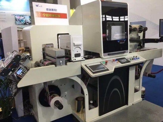 Máquina de impresión de etiquetas digitales EcooGraphix DigiSpark para efectos visuales únicos