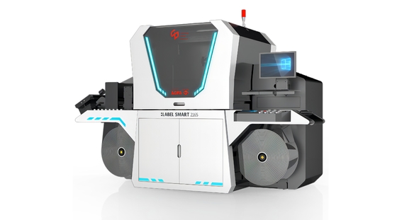 Máquina de impresión de inyección de tinta de etiquetas UV digitales a todo color de alta velocidad