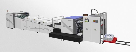 Máquina de recubrimiento UV de alta velocidad 9500 hojas/hora con tamaño máximo de recubrimiento 720x1050mm para base de agua y barniz UV