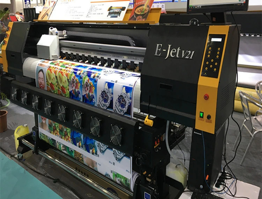 Máquina de impresión textil de inyección de tinta digital de sublimación de rollo a rollo