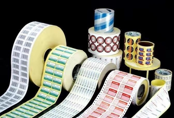 Impresora de etiquetas digitales de inyección de tinta de cuatro colores de rollo a rollo