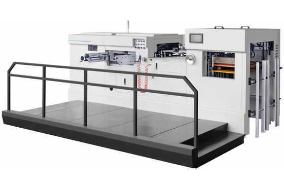Máquina automática de corte y desgranado de cartón