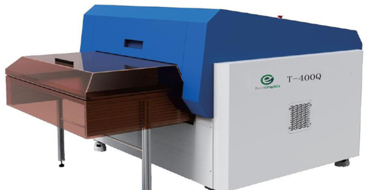 Máquina de CTP térmica de 2400 Dpi con perforador en línea y cargador automático