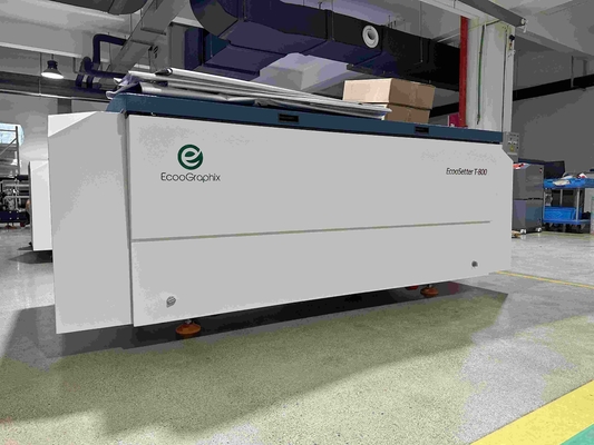 2400dpi 28 placas/hora Máquina de CTP térmico manual para la impresión offset