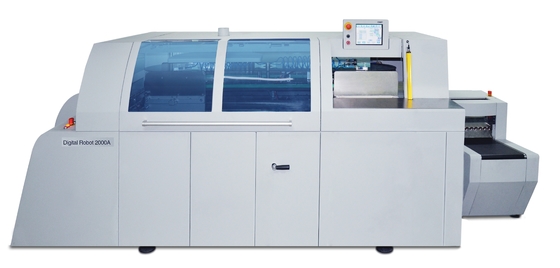 140-450mm Digital Book Glue Binder 4 pinzas máquina de encuadernación de libros