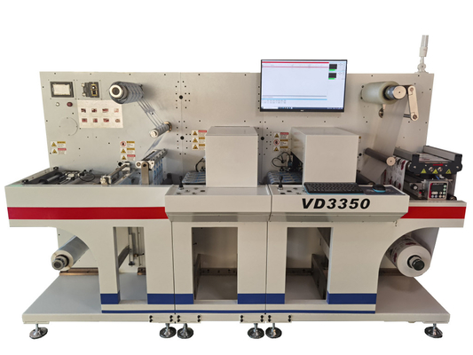 Máquina de corte digital a doble velocidad de rodillo a rodillo