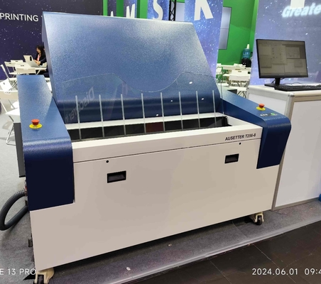 UV-800A F/S/E Máquina CTP térmica de impresión offset automática en línea