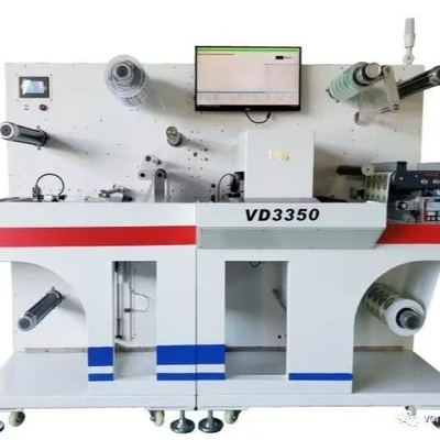 ECOO VD3350 Max 100m por minuto Etiqueta digital autoadhesiva de adhesivo Slitter