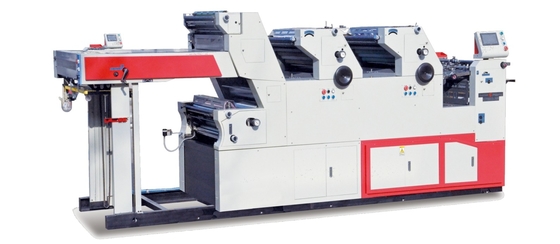 Máquina de impresión offset de dos colores para facturas o libros de ejercicios
