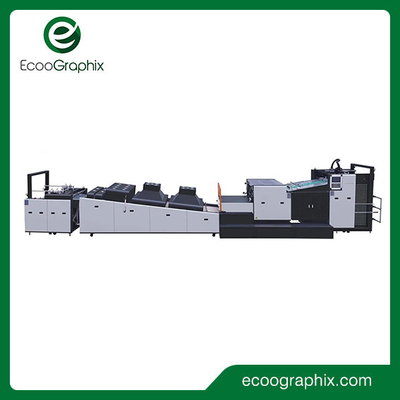 Máquina de recubrimiento de barniz UV automático de formato 1050