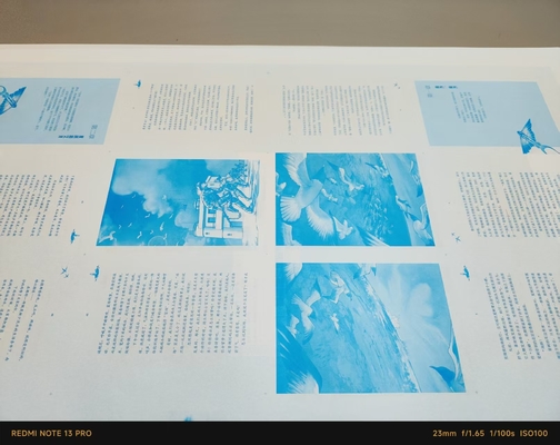 A2 Perfector dos colores doble lado de la máquina de impresión litho offset