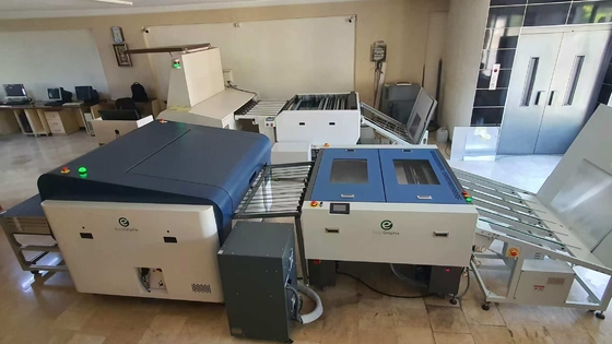 Máquina de fabricación de planchas CTP térmicas automáticas de alto rendimiento con alta resolución