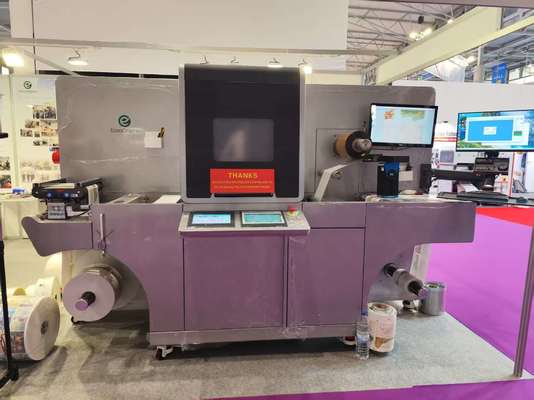 Máquina de impresión con barniz digital con resolución de 360*360 dpi hasta 1440*360dpi y velocidad de 10 m/min - 60 m/min para la producción de etiquetas de alta calidad