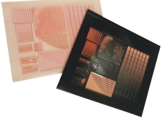 Placa de impresión CTP de polímero para recubrimiento puntual Flexo de etiquetas de 1,7 mm