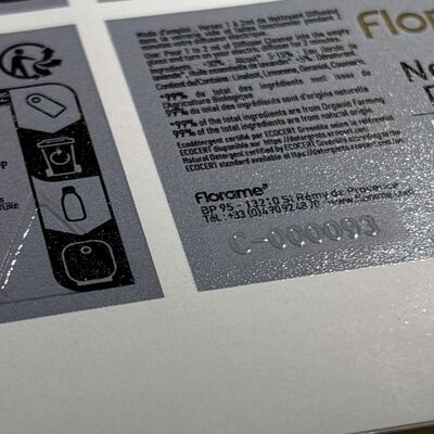 Flexo acanalado encuadierna la tinta de la impresión en offset del papel