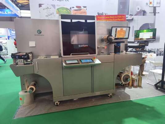 Máquina de embellecimiento de etiquetas digitales EcooSpark