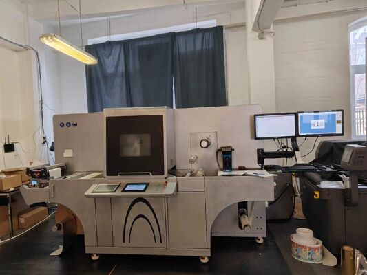 Máquina de embellecimiento de etiquetas digitales sin placa requerida Resolución de 1440 * 360 dpi y garantía de 3 años