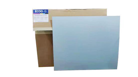 Placa térmica ECOO-G 800-850 nm para CTP con 100.000 impresiones de tirada y baja energía de 130-150 mj/m² para impresión sin procesado