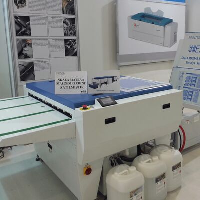 Máquina de desarrollo de placas CTP para impresión offset Kodak Agfa Cron Amsky Ancho máximo 1500 mm