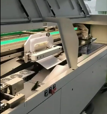 5 pinzas EVA pegamento libro digital máquina de unión perfecta con 2000 ciclos / h velocidad