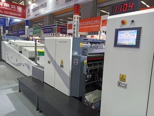 9500 sph A1 Máquina de barnizado de puntos UV con tamaño máximo de hoja 720x1060mm y grosor 80-500gsm