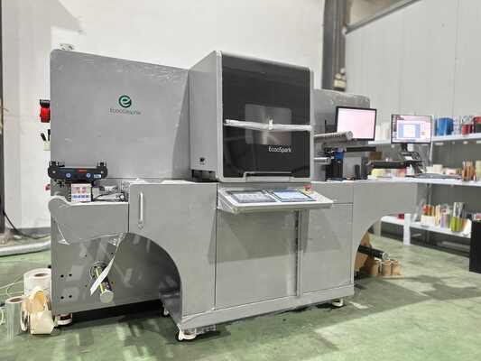 Máquina de mejora de impresión de barniz de etiquetas digital y estampado en frío EcooSpark