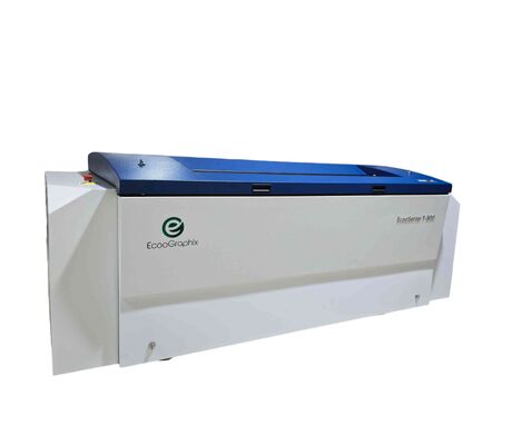 Equipo de planchas UV-CTP para preimpresión, máquina Computer To Plate con tamaño máximo de plancha de 800×690 mm, 22 planchas por hora y resolución de 2400 ppp