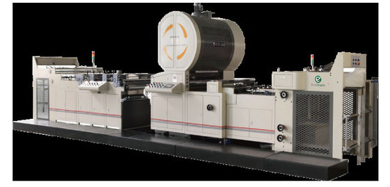 El aceite favorable al medio ambiente basó al laminador automático de la flauta del pegamento