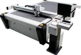 Hoja acanalada del cartón que sella la máquina que corta con tintas 1200mm/s