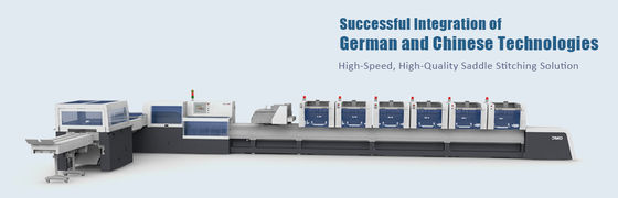 15 pinzas 5000 ciclos/h máquina de encuadernación de libros para bolsas de papel exquisitas