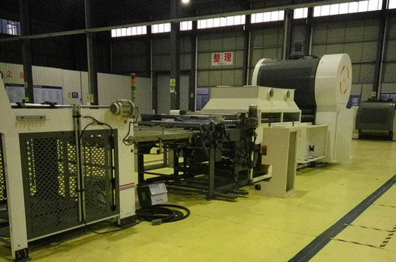 Laminador automático de la flauta del pegamento a base de agua de MTM