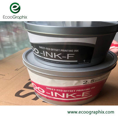 El pigmento 2.5KG compensó la tinta de impresión de Sheetfed CMYK