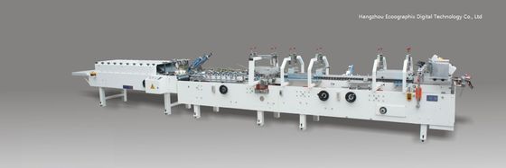 Pegamento frío 180m/Min Crash Lock Bottom Folder Gluer