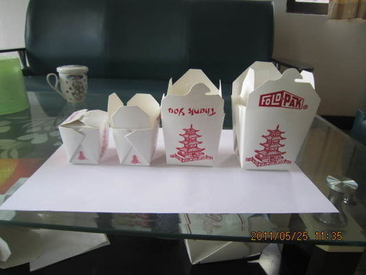 Borde para llevar del almuerzo que erige la máquina de papel de la fabricación de cajas