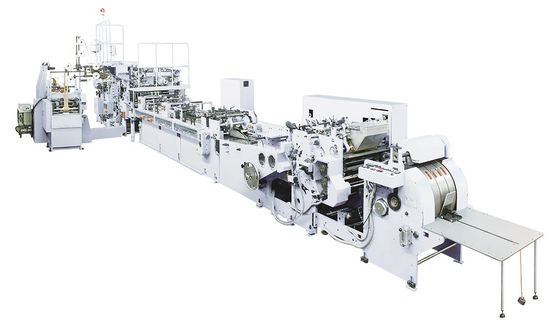 550m m 70bags/inferior cuadrado Min Paper Bag Making Machine