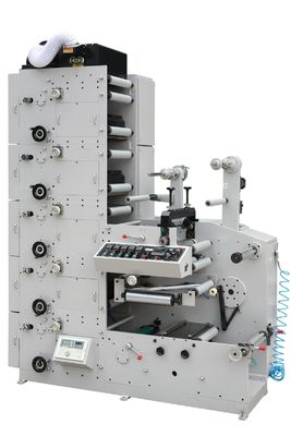 etiqueta adhesiva ULTRAVIOLETA Logo Printer de 60m/Min Flexographic