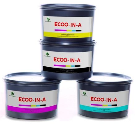 El alto lustre CMYK listo 15000rph Sheetfed en offset la tinta de la impresión