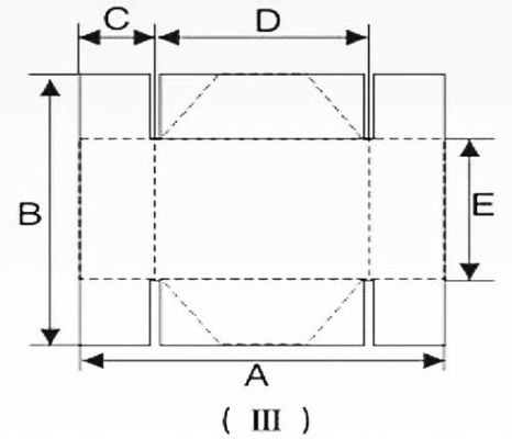 Carpeta Gluer de la caja de papel de 4 esquinas con la parte inferior de la cerradura del desplome