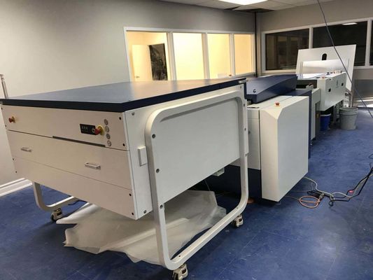4 casetes 400×300 mm RS485 75PPH Máquina de placas CTP