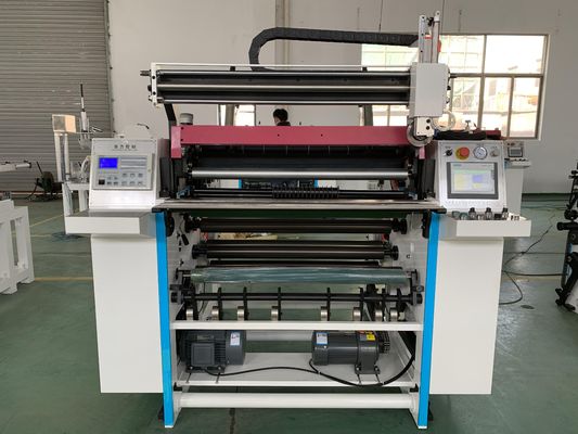 rollo del papel de la posición de 900m m que raja la máquina 150m/Min el rebobinar