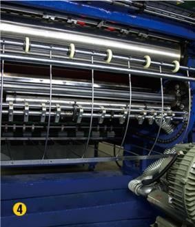Máquina laminadora de flauta automática para cartón corrugado