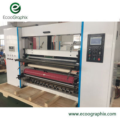 cortadora de papel termal Rewinder de 210m/min Shaftless