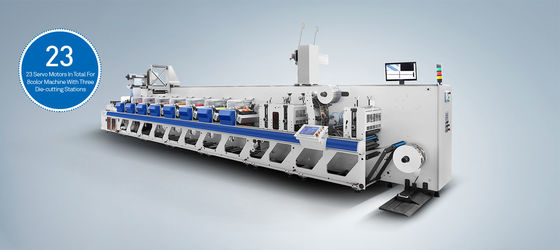 el servo 180m/min controló la impresora modular de Flexo
