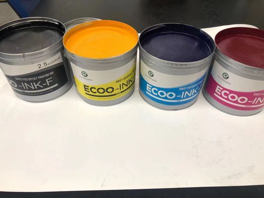 El alto lustre no pela la tinta de impresión ULTRAVIOLETA en offset de la tinta 1Kg/Tin 11000rph de la impresión favorable al medio ambiente