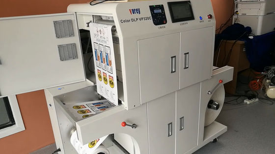 impresora ULTRAVIOLETA de la etiqueta de Digitaces LED Flexo del formato de 308m m