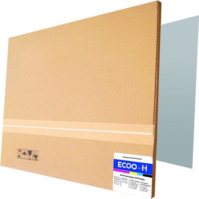 Anchura ULTRAVIOLETA de aluminio de impresión verde de la placa 1280m m de Processless CTCP