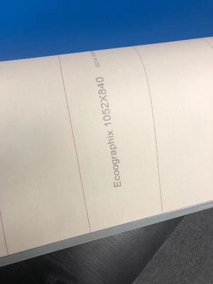 Manta de goma plástica compresible de la impresión en offset 4 capas