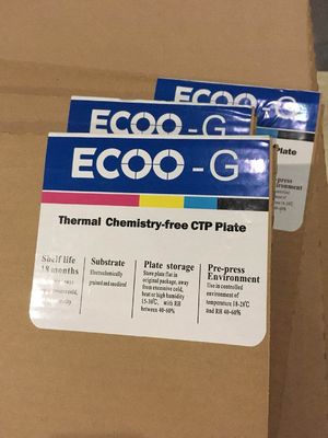 placa termal doble del DOP Processless CTP de la capa de 0.30m m